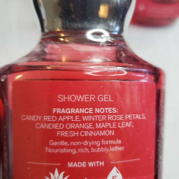 BBW WINTER CANDY APPLE SHOWER GEL - Picture 2 of 2